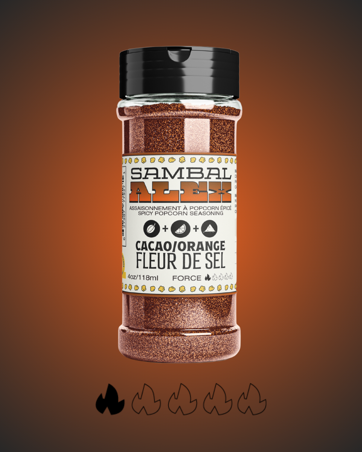 Cacao / Orange / Fleur de sel